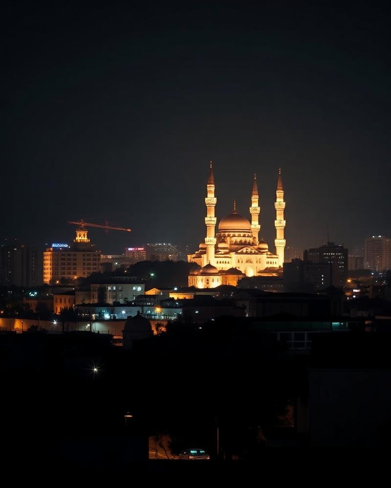 Scenic view of Casablanca, Morocco — car rental destination