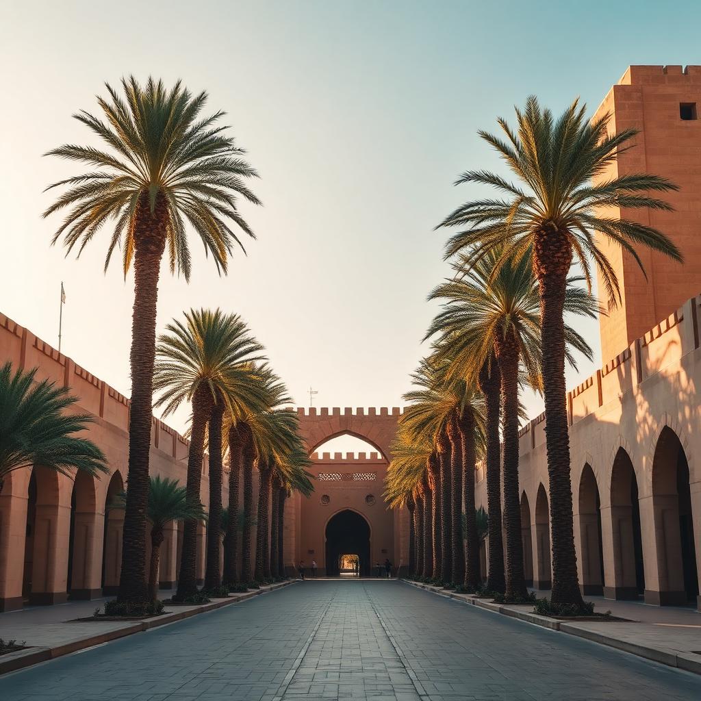 Scenic view of Oujda, Morocco — car rental destination